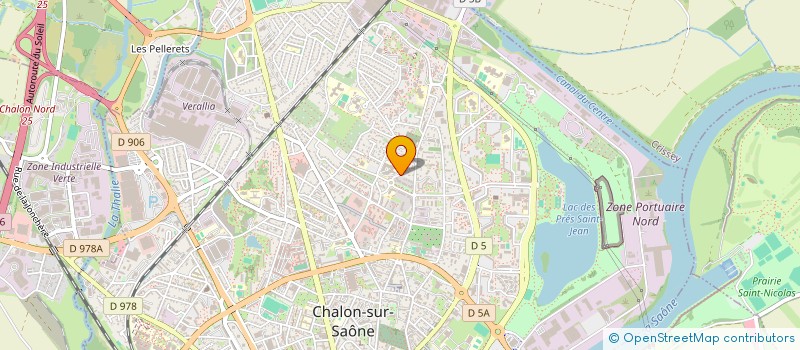 localisation de l'entreprise SCM CTRE IMAGERIE MEDICALE VAL DE SAONE à CHALON-SUR-SAONE