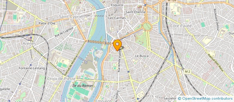localisation de l'entreprise SCM CTRE LASER DERMATO CLINIQUE DU PARC  TOULOUSE