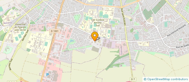 localisation de l'entreprise SCM CTRE SCANOGRAPHIE PRIVE AMIENS à AMIENS