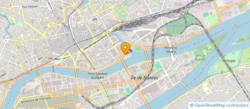 localisation de l'entreprise SCM CUSSONNEAU PIVETEAU à NANTES