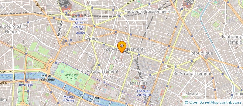 localisation de l'entreprise SCM D.AMIOT ET F.GIRAUD à PARIS
