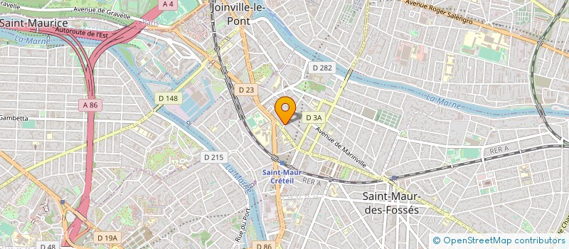 localisation de l'entreprise SCM D'ARTIGUES-COUZINET à SAINT-MAUR-DES-FOSSES