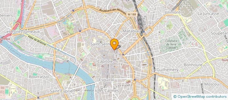 localisation de l'entreprise SCM D'AVOCATS CHARRIER - DE LAFORCADE - FURET - RAJON SUNE à TOULOUSE
