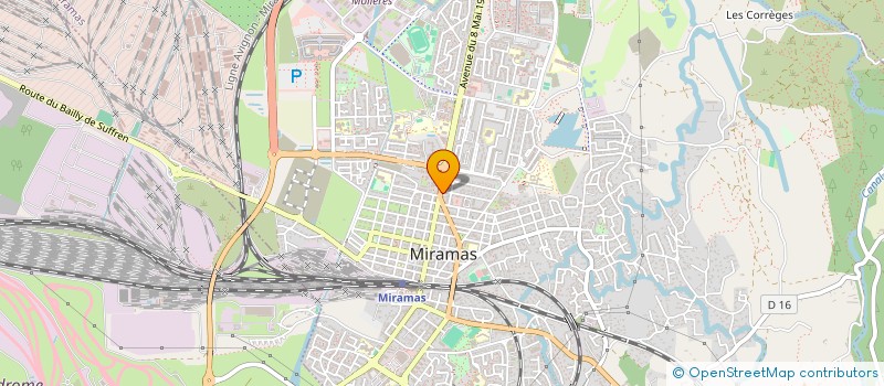 localisation de l'entreprise SCM D'INFIRMIERES LEY-FIMA à MIRAMAS