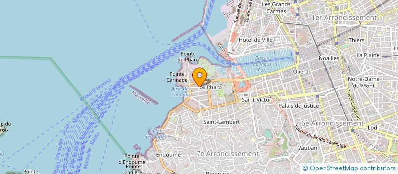 localisation de l'entreprise SCM DANS LE MOUVEMENT à MARSEILLE