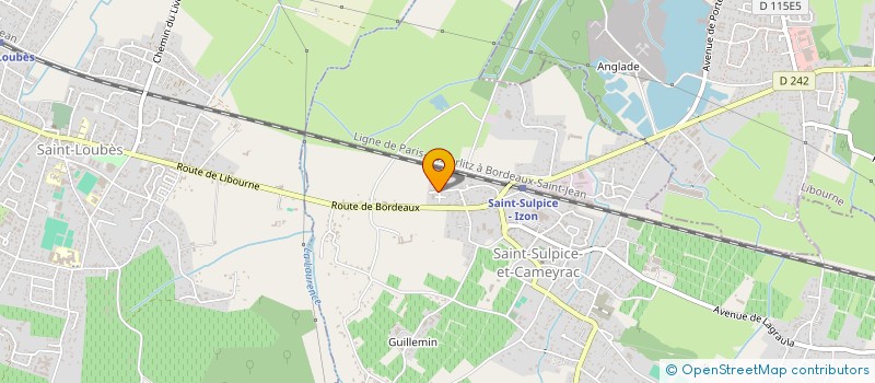 localisation de l'entreprise SCM DAULY-CHOPIN-MOREAU  SAINT-SULPICE-ET-CAMEYRAC