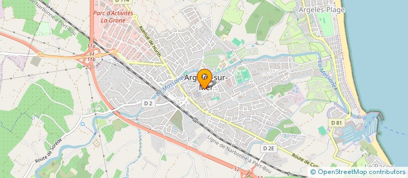 localisation de l'entreprise SCM DAUNIS RICHARD & RUIZ RAYMOND à ARGELES-SUR-MER