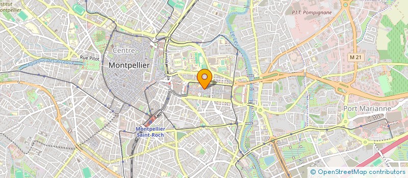 localisation de l'entreprise SCM DAURIAT BOURMAULT à MONTPELLIER