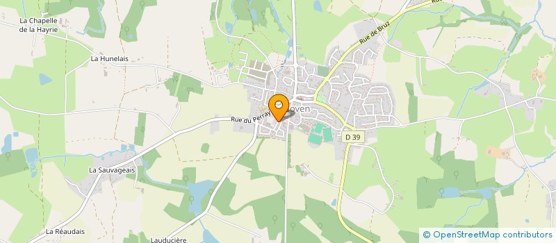 localisation de l'entreprise SCM DE BLOSSAC  GOVEN