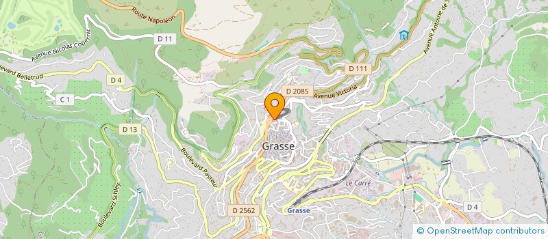 localisation de l'entreprise SCM DE CARDIOLOGIE LA FOUX  GRASSE