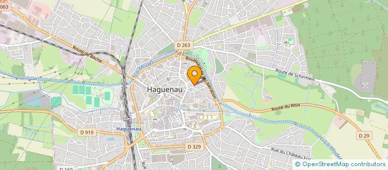 localisation de l'entreprise SCM DE CHIRURGIE UROLOGIQUE DES PREMONTRES à HAGUENAU