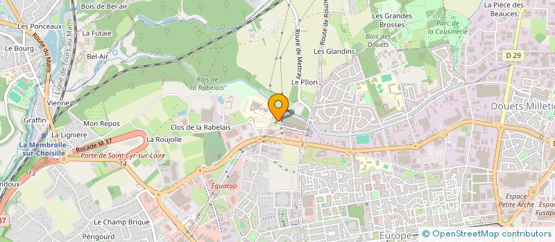 localisation de l'entreprise SCM DE CHIRURGIE VASCULAIRE à SAINT-CYR-SUR-LOIRE