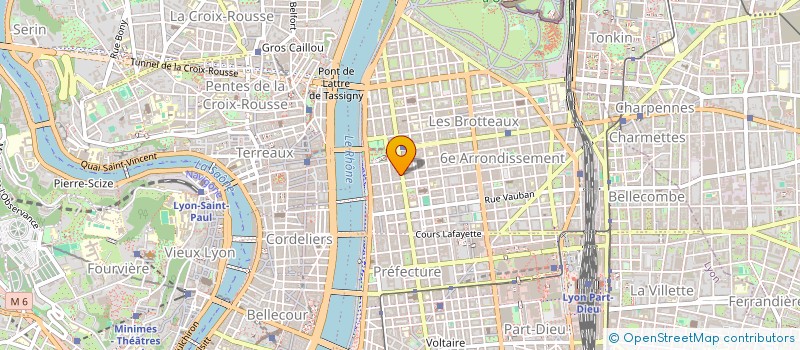 localisation de l'entreprise SCM DE FONTENOY  LYON