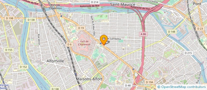 localisation de l'entreprise SCM DE GESTION CHAPRON à MAISONS-ALFORT