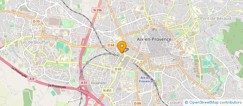 localisation de l'entreprise SCM DE GRENADE à AIX-EN-PROVENCE