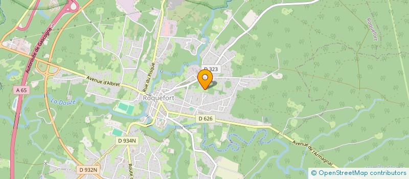 localisation de l'entreprise SCM DE KINESITHERAPIE DU CLAIRON  ROQUEFORT