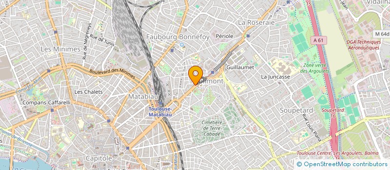 localisation de l'entreprise SCM DE L'OBSERVATOIRE à TOULOUSE