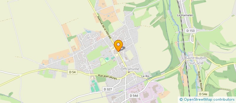 localisation de l'entreprise SCM DE LA HETRAIE  OFFRANVILLE