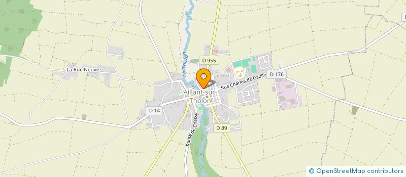 localisation de l'entreprise SCM DE LA MAIN DE MASSEUR à MONTHOLON