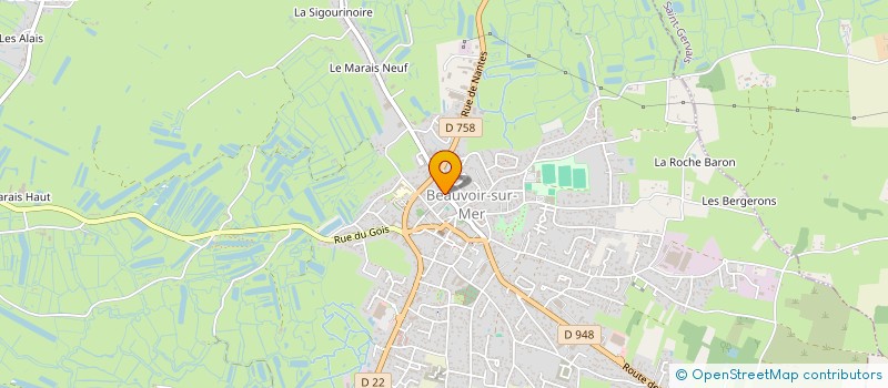localisation de l'entreprise SCM DE LA MAISON MEDICALE à BEAUVOIR-SUR-MER