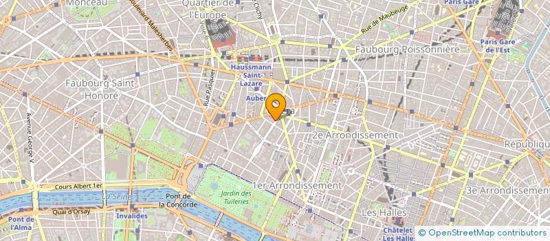 localisation de l'entreprise SCM DE LA PAIX à PARIS