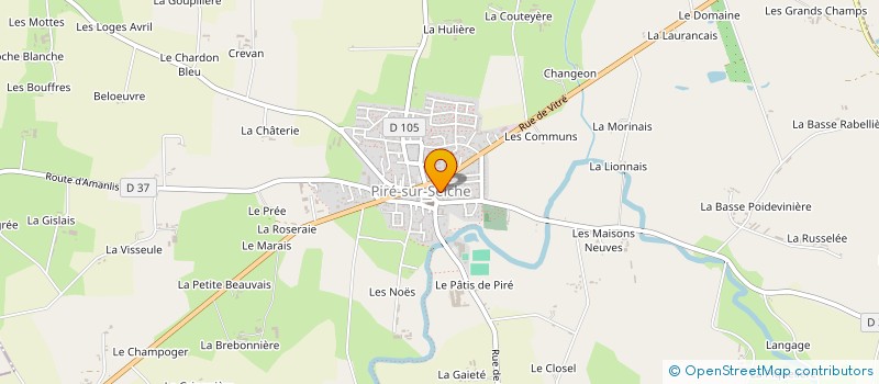 localisation de l'entreprise SCM DE LA PORTE à PIRE-CHANCE