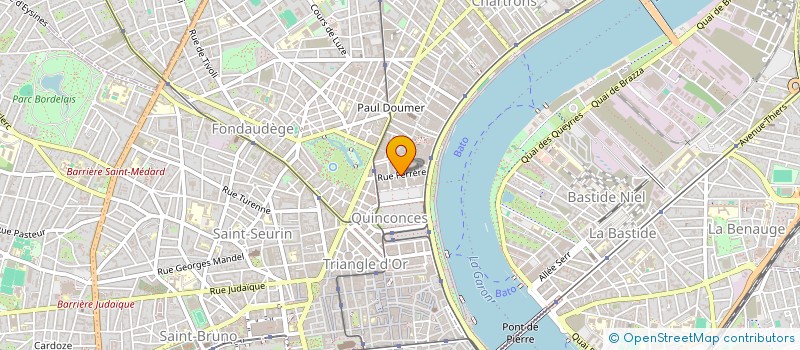 localisation de l'entreprise SCM DE LA PROFESSION COMPTABLE à BORDEAUX