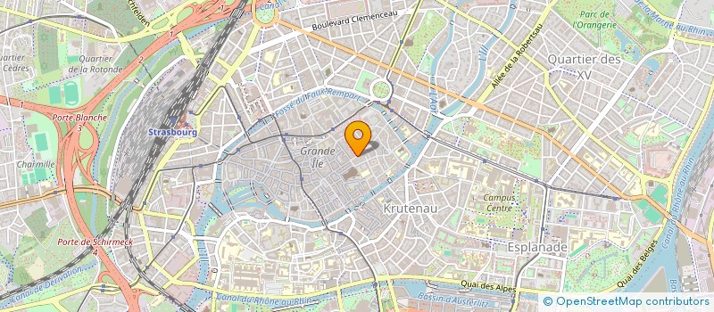 localisation de l'entreprise SCM DE LA RUE DES JUIFS à STRASBOURG