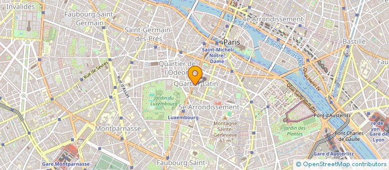 localisation de l'entreprise SCM DE LA SORBONNE  PARIS