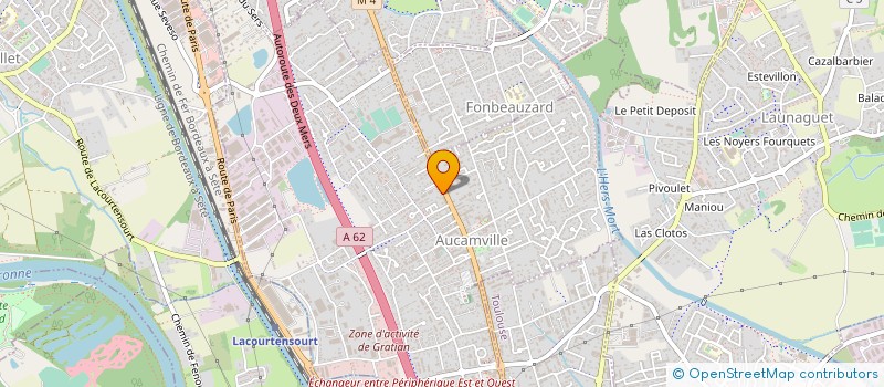 localisation de l'entreprise SCM DE LA VIOLETTE  L'UNION