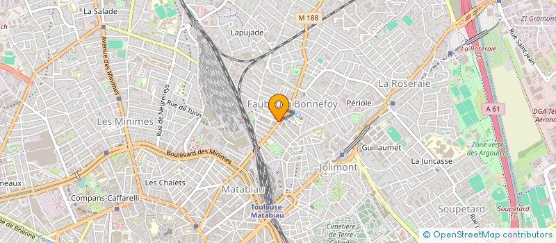 localisation de l'entreprise SCM DE LAFAURIE ET REAUD à TOULOUSE