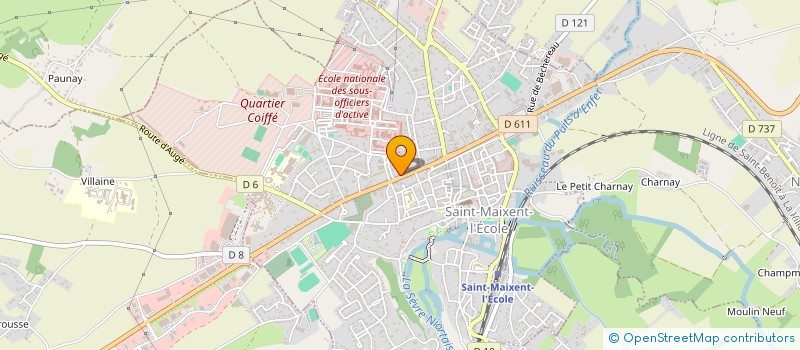 localisation de l'entreprise SCM DE LATTRE à SAINT-MAIXENT-L'ECOLE