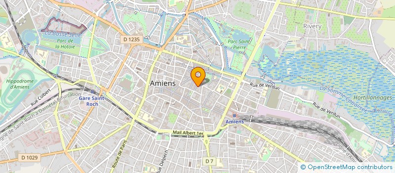 localisation de l'entreprise SCM DE LUZARCHES à AMIENS