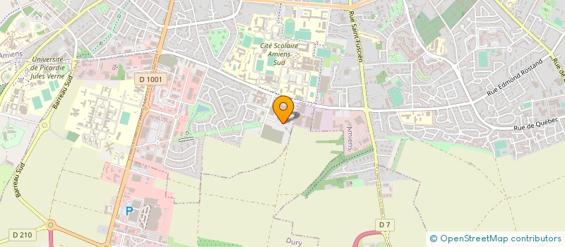 localisation de l'entreprise SCM DE MEDECINE NUCLEAIRE DE LA CLINIQUE DE L EUROPE à AMIENS