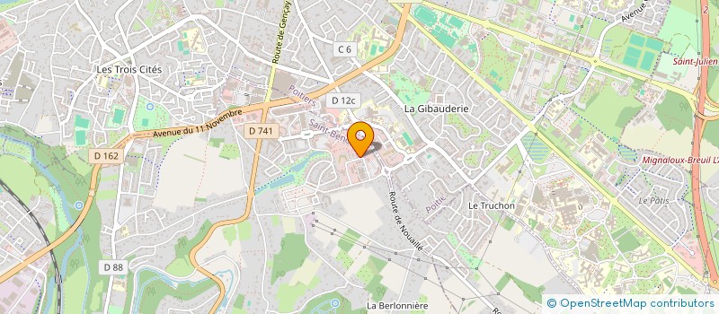 localisation de l'entreprise SCM DE MEDECINE VASCULAIRE à SAINT-BENOIT