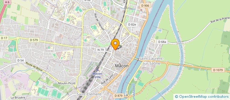 localisation de l'entreprise SCM DE MEDECINS DE LA BARRE à MACON