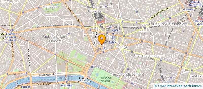 localisation de l'entreprise SCM DE MEDECINS DU 4 RUE TRONCHET  PARIS