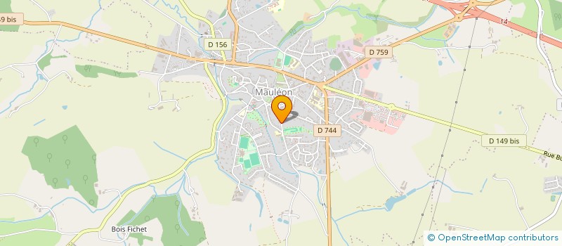 localisation de l'entreprise SCM DE MONTALENT à MAULEON