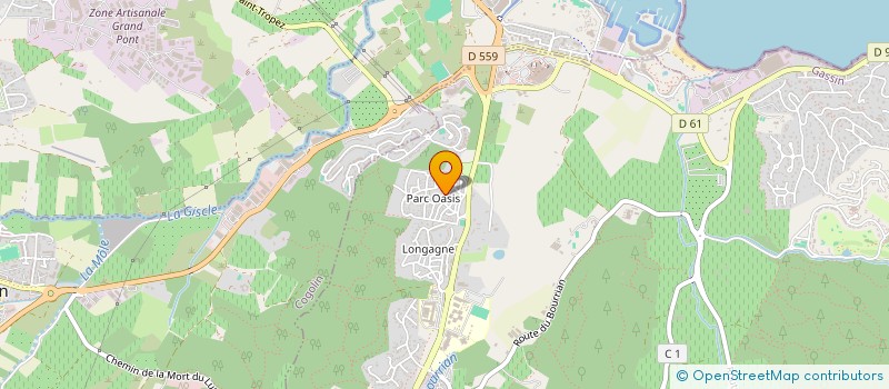 localisation de l'entreprise SCM DE MOYENS ANGIOPOLE  GASSIN