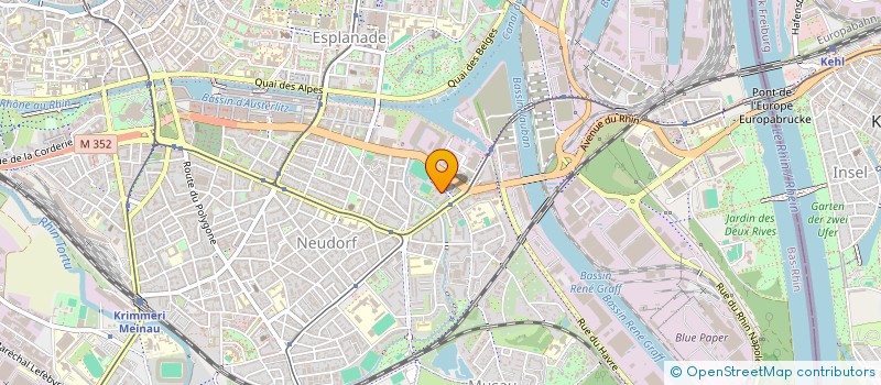 localisation de l'entreprise SCM DE PEDIATRIE DU NEUDORF à STRASBOURG