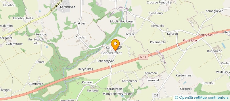 localisation de l'entreprise SCM DE PEN AR VALY à PLOUNEVENTER