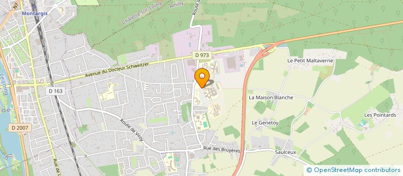 localisation de l'entreprise SCM DE RADIOLOGIE DU GATINAIS à AMILLY