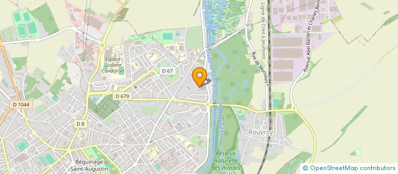 localisation de l'entreprise SCM DE RHUMATOLOGIE ET DE MEDECINE DU SPORT à SAINT-QUENTIN