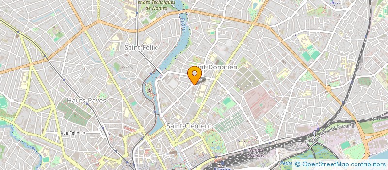 localisation de l'entreprise SCM DE RHUMATOLOGUES REGION NANTAISE à NANTES
