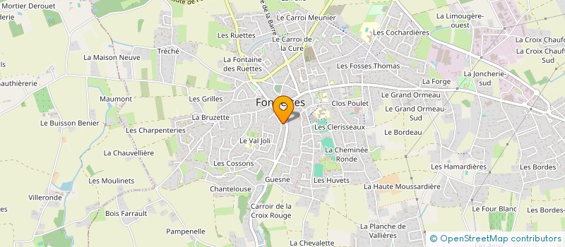 localisation de l'entreprise SCM DE ROCHEBISE à FONDETTES