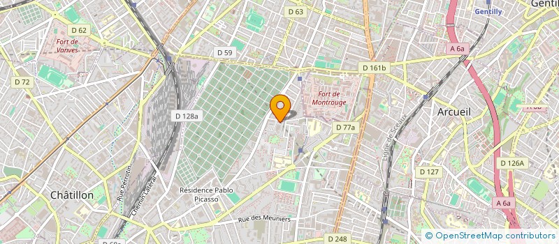 localisation de l'entreprise SCM DE SANTE à BAGNEUX