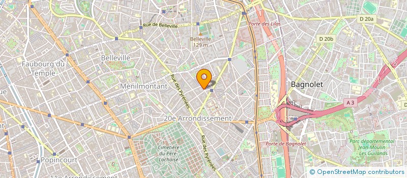 localisation de l'entreprise SCM DE SOINS DUPONT DE L'EURE  PARIS