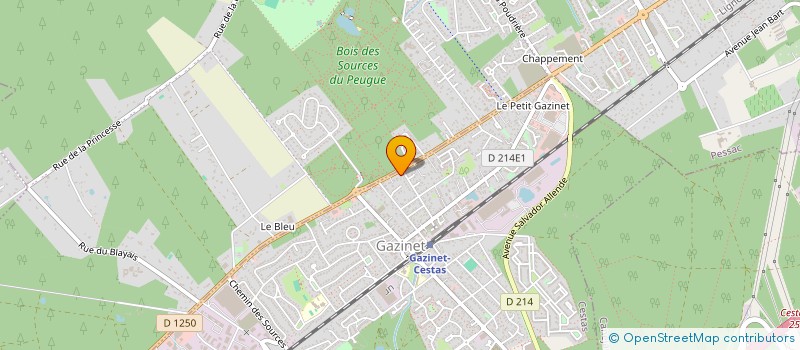 localisation de l'entreprise SCM DE TASSIGNY à CESTAS