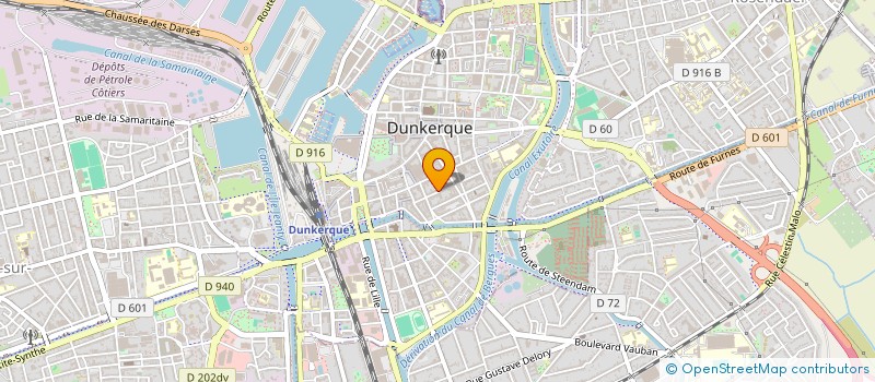 localisation de l'entreprise SCM DEBRUYNE-DE LYLLE-PLANCKEEL à DUNKERQUE