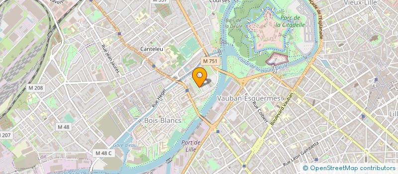 localisation de l'entreprise SCM DECLERCQ LEPOUTRE ET GUIDICELLI à LILLE